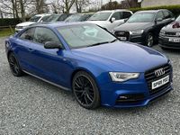 Used Audi A5 Black Edition 190 HP (139 kW) 2015 Blue Coupe