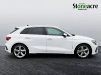 Used Audi A3 S-Line 110 HP (80 kW) 2023 White Sedan
