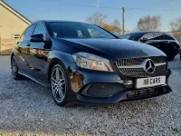 Used Mercedes A160 AMG line 2018 Black Hatchback