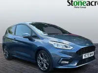 Used Ford Fiesta ST-Line 95 HP (69 kW) 2020 Blue Hatchback