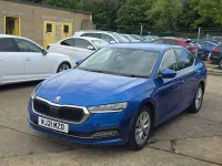Usado Skoda Octavia SE L First Edition 116 CV (85 kW) 2021 Azul Utilitario