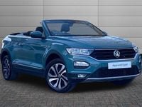 Used VW T-Roc Cabriolet Active 110 HP (80 kW) 2021 Green Cabriolet