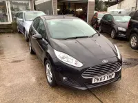 Used Ford Fiesta Zetec 82 HP (60 kW) 2013 Black Hatchback