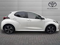 Used Toyota Yaris Hybrid Design 2025 White Hatchback