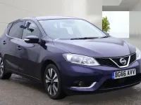 Used Nissan Pulsar N-Connecta 115 HP (84 kW) 2016 Blue Hatchback