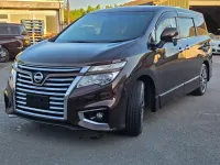 Used Nissan Elgrand 2014 Brown MPV