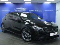 Used Mercedes A200 AMG line 136 HP (100 kW) 2016 Black Hatchback