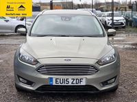 Used Ford Focus Titanium 125 HP (91 kW) 2015 Silver Estate