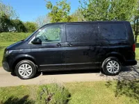 Begagnad VW Transporter Highline 2021 Svart Van