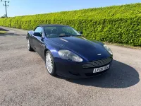Used Aston Martin DB9 456 HP (335 kW) 2006 Blue Cabriolet