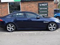 Used Jaguar XE R-Sport 240 HP (176 kW) 2016 Blue Sedan