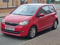 Used Skoda Citigo Elegance 75 HP (55 kW) 2012 Red Hatchback