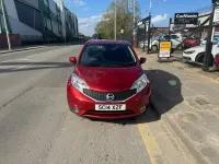 Used Nissan Note Acenta Premium 90 HP (66 kW) 2014 Red Hatchback