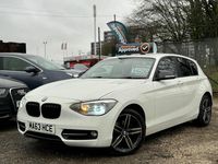 Used BMW 120 Sport Line 2013 White Hatchback