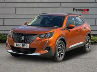 Używany Peugeot 2008 Allure 128 KM (94 kW) 2021 Pomarańczowy SUV