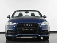 Used Audi A3 Cabriolet S-Line 150 HP (110 kW) 2015 Blue Cabriolet