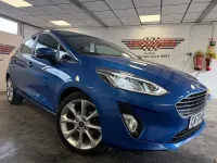 Used Ford Fiesta Titanium X 100 HP (73 kW) 2020 Blue Hatchback