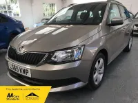 Used Skoda Fabia SE 110 HP (80 kW) 2015 Beige Estate