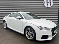 Begagnad Audi TT Sport 245 HK (180 kW) 2019 Vit Sportkupé