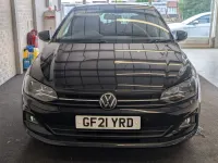 Used VW Polo Match 80 HP (58 kW) 2021 Black Hatchback