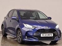 Used Toyota Yaris Hybrid Design 116 HP (85 kW) 2023 Blue Hatchback