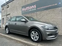 Used VW Polo SE 95 HP (69 kW) 2018 Grey Hatchback
