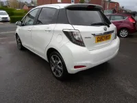 Used Toyota Yaris Trend 101 HP (74 kW) 2014 White Hatchback