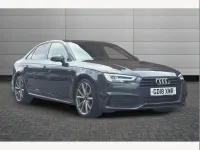 Used Audi A4 Black Edition 190 HP (139 kW) 2018 Manhattan grey Sedan
