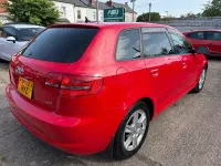 Used Audi A3 S-Line 2013 Red Hatchback