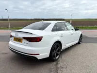 Used Audi A4 Black Edition 2019 White Sedan