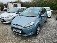 Used Ford Fiesta Style 2009 Blue Hatchback