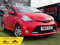 Used Toyota Aygo 68 HP (50 kW) 2014 Red Hatchback
