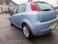 Used Fiat Grande Punto 77 HP (56 kW) 2008 Blue Hatchback