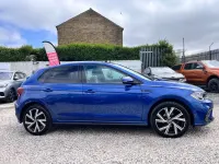 Used VW Polo R-line 95 HP (69 kW) 2024 Blue Hatchback