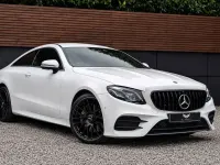 Used Mercedes E300 AMG Line Premium 2020 White Coupe