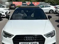 Used Audi A3 S-Line 150 HP (110 kW) 2017 White Hatchback