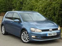 Used VW Golf VII GT 2014 Blue Hatchback