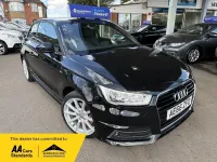 Usado Audi A1 S-Line 116 HP (85 kW) 2016 Preto Citadino