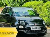 Used Fiat 500 Dolcevita 70 HP (51 kW) 2022 Black Hatchback