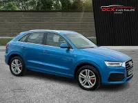 Used Audi Q3 S-Line 184 HP (135 kW) 2015 Blue SUV