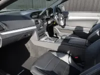 Used Mercedes E220 170 HP (125 kW) 2012 Silver Cabriolet