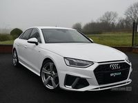 Used Audi A4 S-Line 201 HP (147 kW) 2022 White Sedan