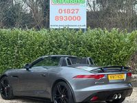 Usado Jaguar F-Type Supercharged 340 HP (250 kW) 2016 Cinzento Cabrios