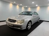Begagnad Mercedes CLK320 Avantgarde 2004 Silver Sportkupé