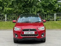 Used Mitsubishi ASX 114 HP (83 kW) 2014 Red SUV