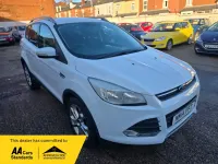 Used Ford Kuga Zetec 163 HP (119 kW) 2014 White SUV