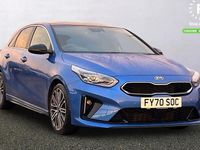 Used Kia Ceed GT-Line S 140 HP (102 kW) 2020 Blue Hatchback