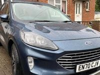 Used Ford Kuga Titanium 120 HP (88 kW) 2021 Blue SUV