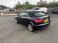 Used Audi A3 Cabriolet S-Line 160 HP (117 kW) 2012 Blue Cabriolet