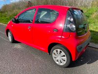 Used Citroën C1 68 HP (50 kW) 2009 Red Hatchback